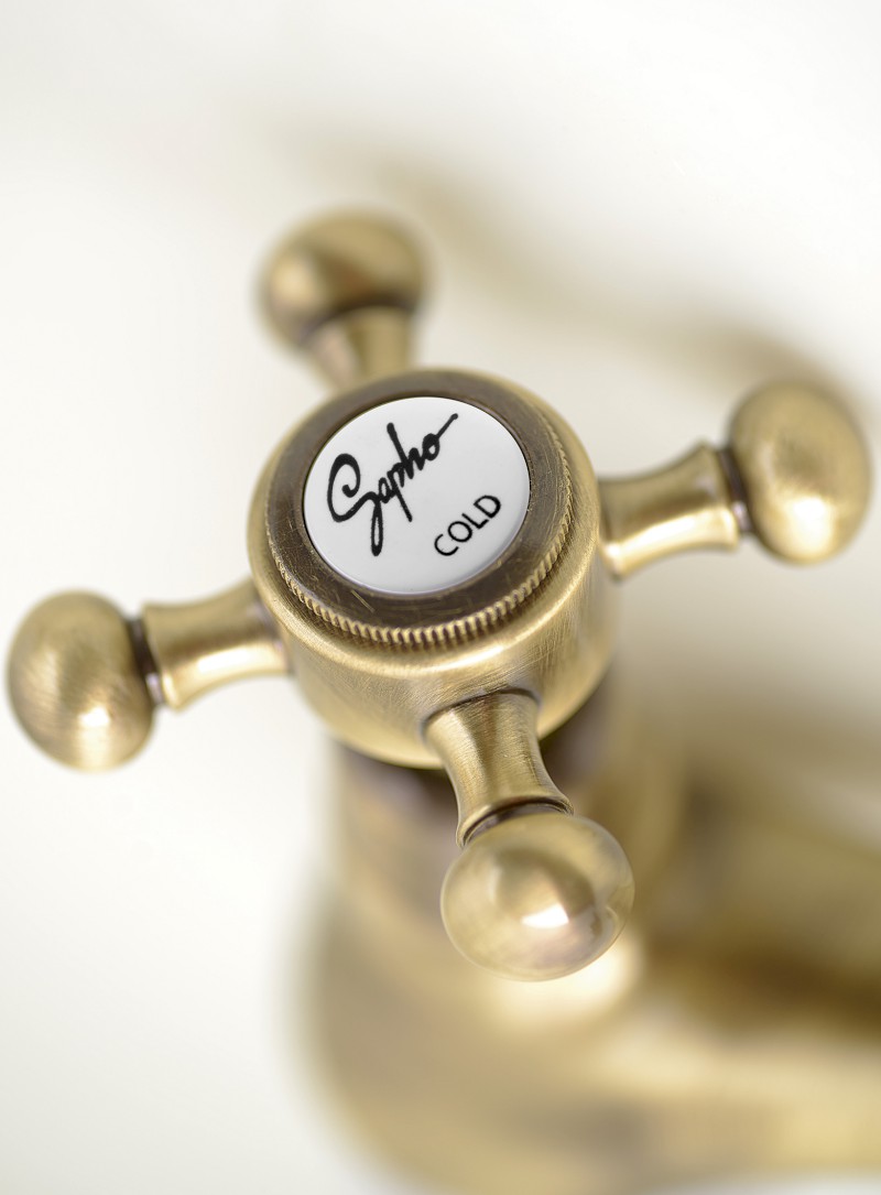 ANTEA stojánkový umyvadlový ventil, bronz 3206