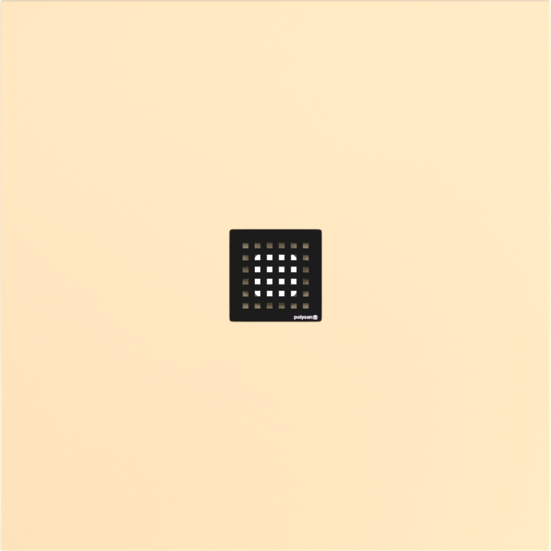 FLEXIA vanička z litého mramoru s možností úpravy rozměru, 90x90cm, béžová mat 71546.81