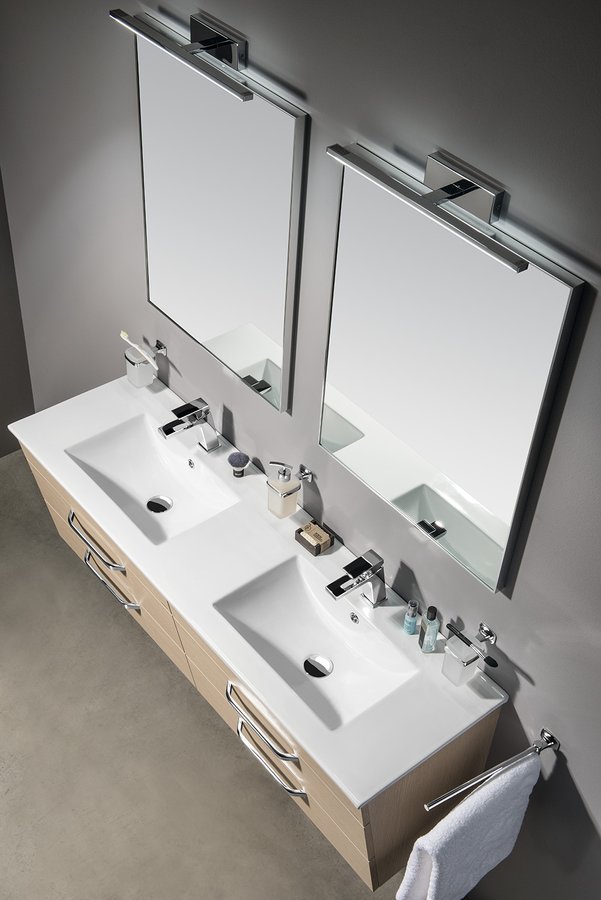 AROWANA zrcadlo v rámu 60x80cm, chrom AW6080