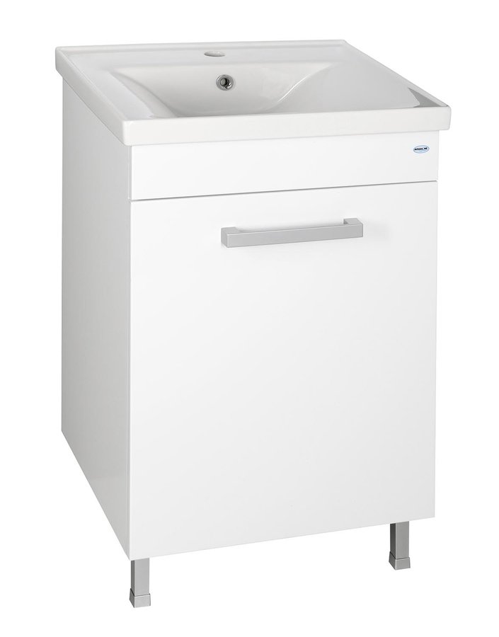 SAVA 55 keramické umyvadlo nábytkové 55x46cm, bílá 2055