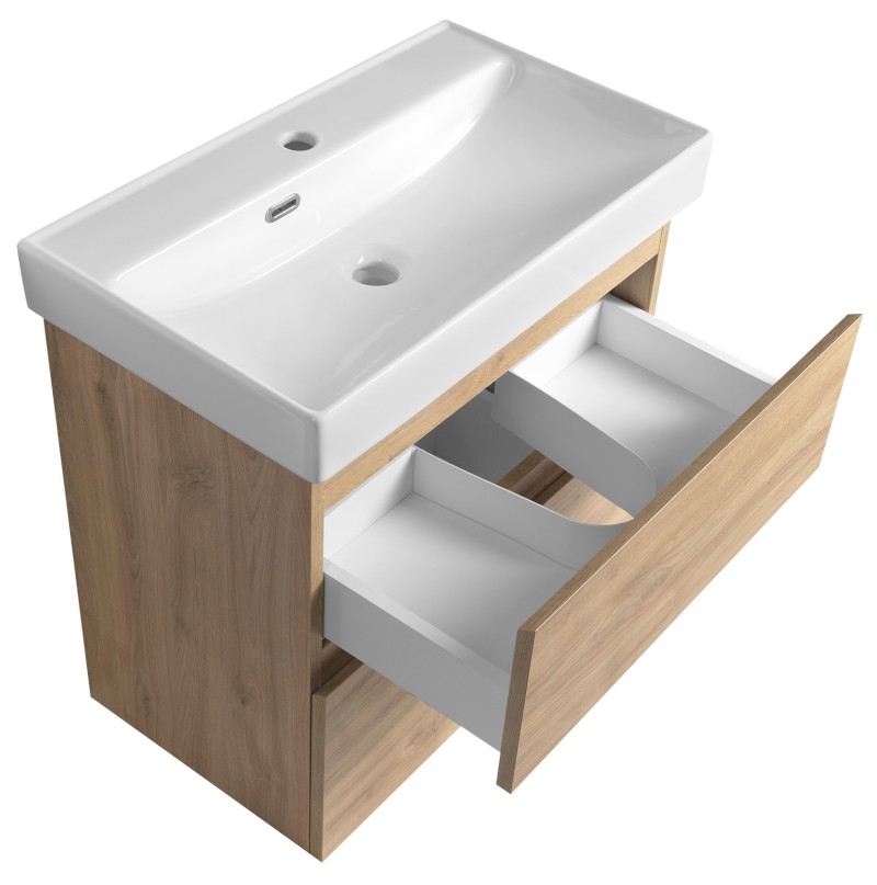 ALTAIR umyvadlová skříňka 61,5x60x37cm, dub emporio AI368