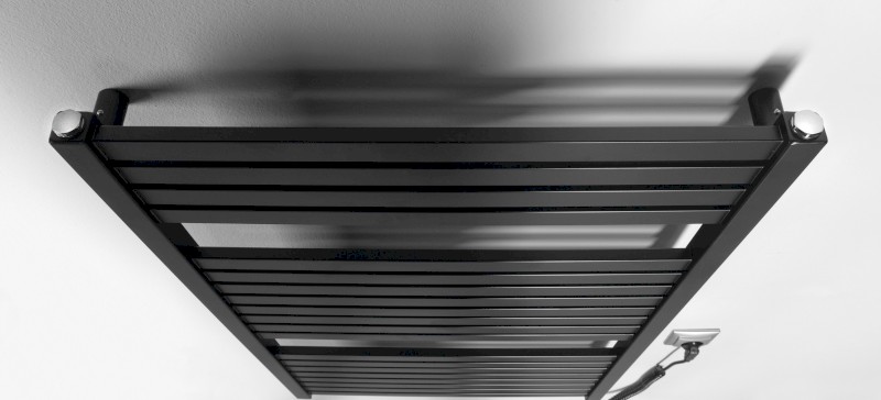 TONDI-E elektrické otopné těleso rovné 600x970 mm, 400 W, černá mat DE466T