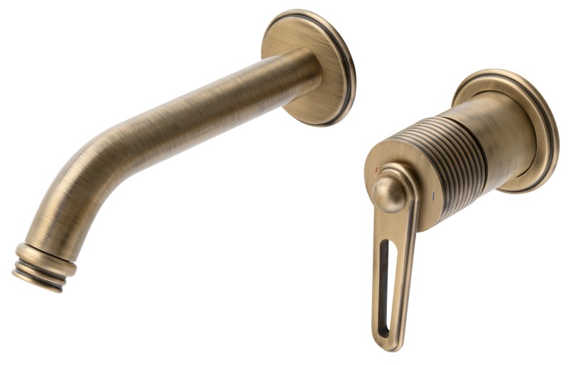 BEBÉ podomítková umyvadlová baterie, bronz BB018/18