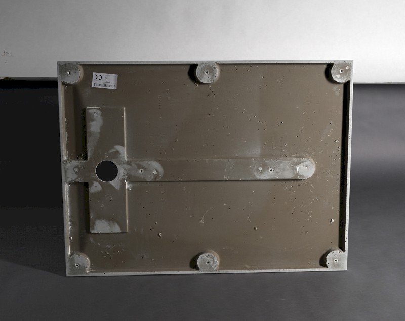 ELEA sprchová vanička litý mramor, 140x90cm, bílá PEL14090