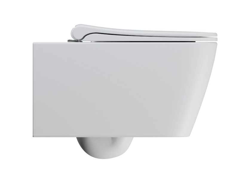 NUBES závěsná WC mísa, Swirlflush, 35x55cm, bílá dual-mat 961509