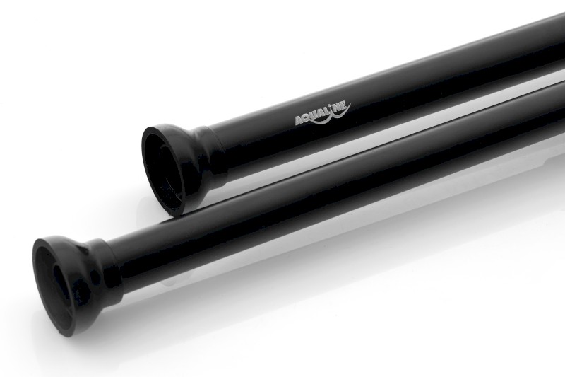 Teleskopická rozpěrná tyč 118-215cm, černá 4061B