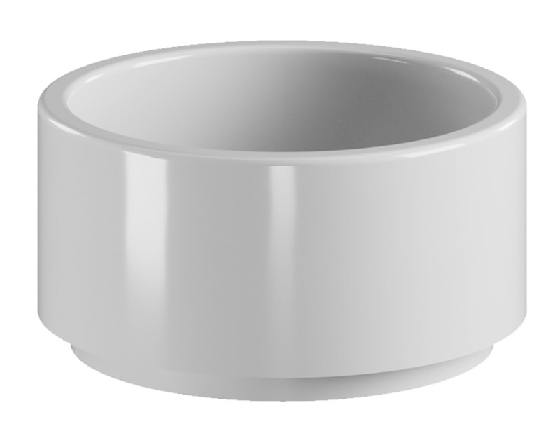 OKE keramické umyvadlo na desku, Ø 30cm, bílá 554001