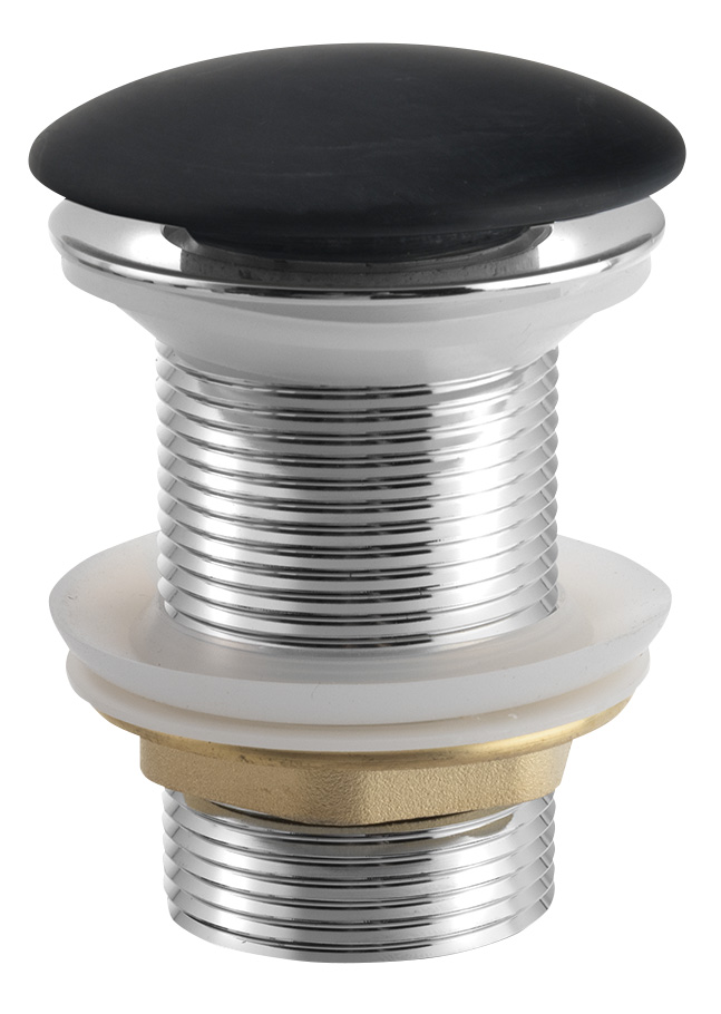 BLOK umyvadlová výpust 5/4“, click-clack, zátka matný černý marquin 2401-931