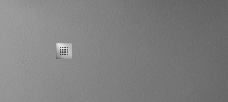 MITIA sprchová vanička z litého mramoru, obdélník 200x100cm, šedá PMS200100