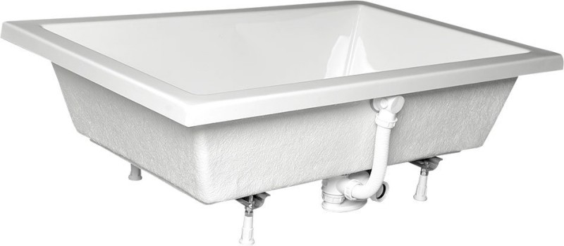 DEEP hluboká sprchová vanička, obdélník 120x90x26cm, bílá 72383