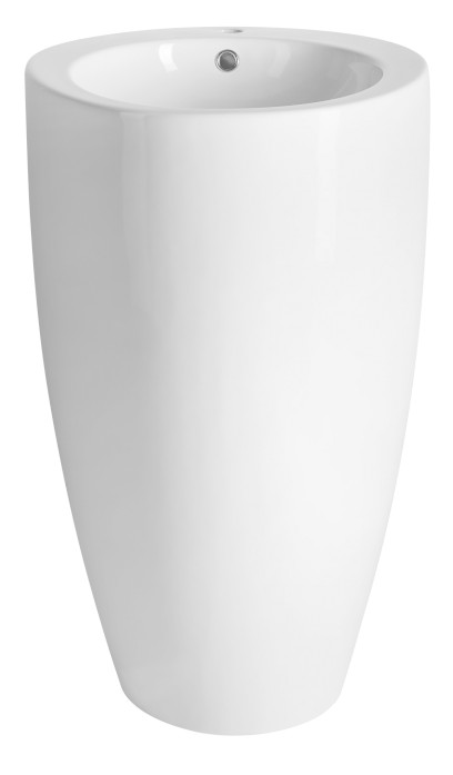 Keramické umyvadlo volně stojící, 50x84cm, bílá VS701