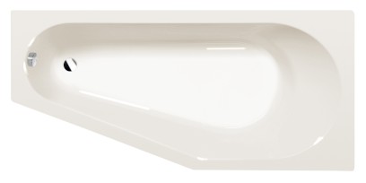 TIGRA R asymetrická vana 170x80x46cm, ivory 90611.40