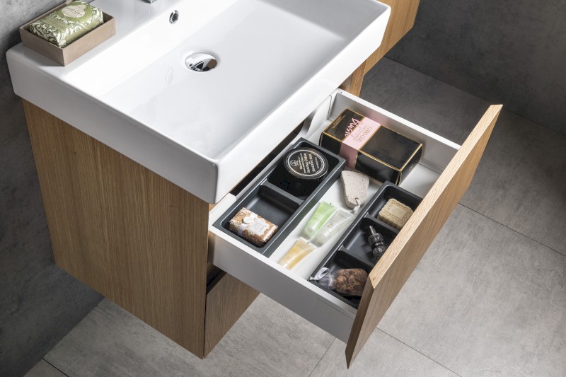 FILENA umyvadlová skříňka 57x51,5x43cm, dub FID1260D