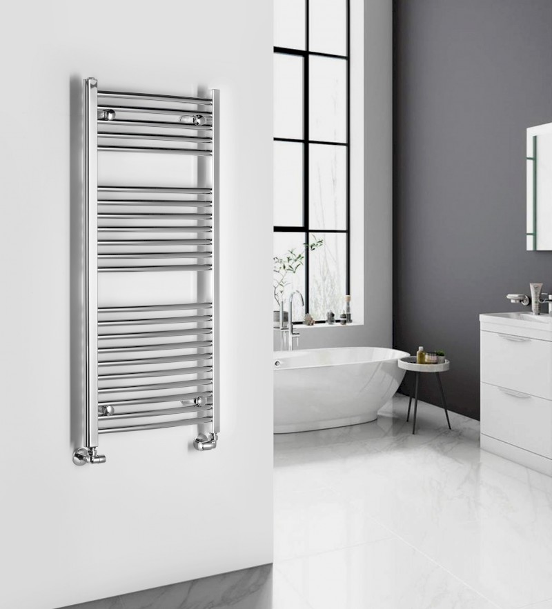 ALYA otopné těleso oblé 500x1110mm, chrom LLC201