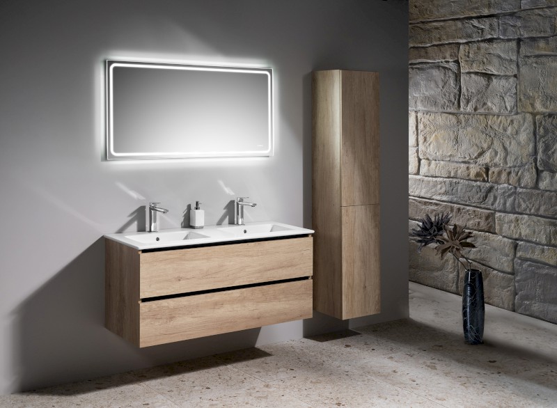 GEMINI zrcadlo s LED osvětlením 120x60cm GM120