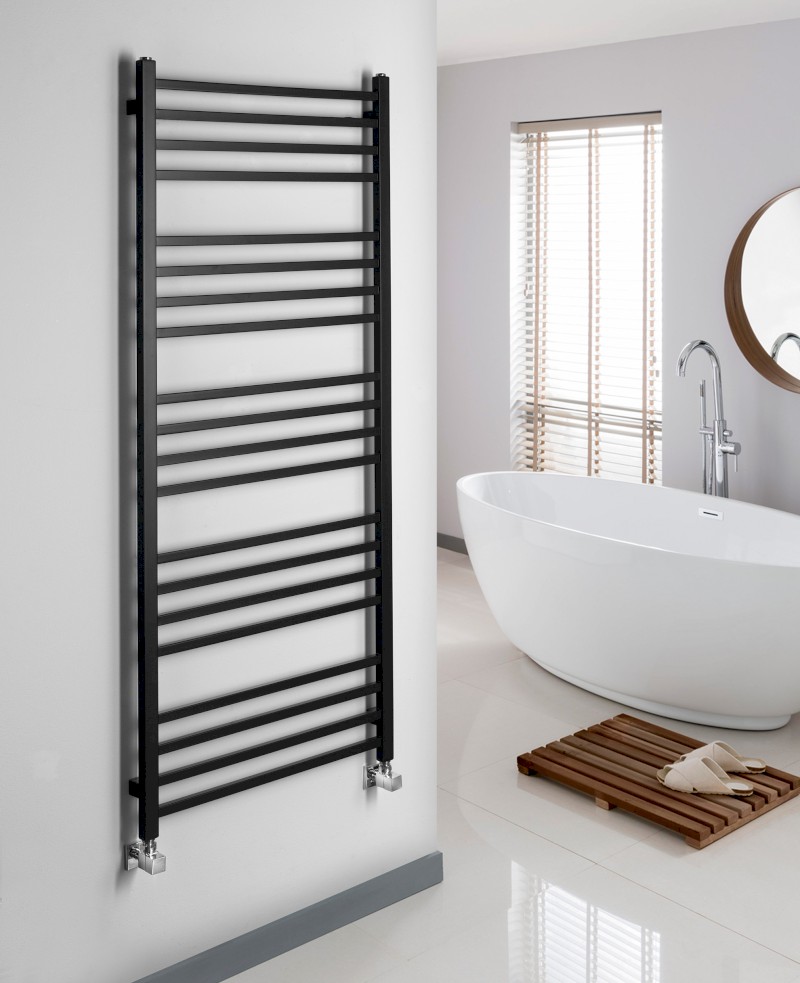 METRO otopné těleso 600x1510 mm, černá mat IR420TB