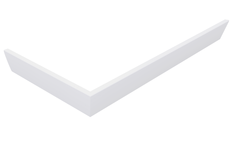 VARESA 100x80 rohový panel, pravý 71699