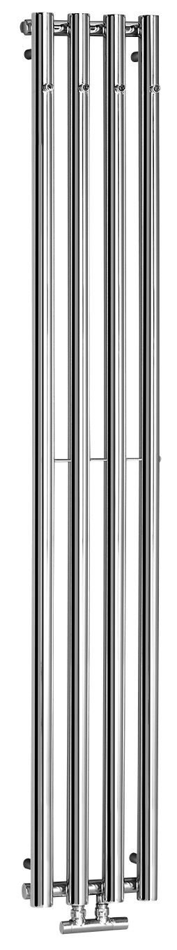 PILON otopné těleso 270x1800mm, se čtyřmi háčky pro ručník, chrom IZ120T