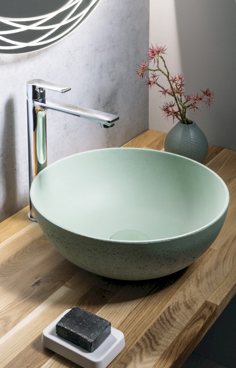 PAX stojánková umyvadlová baterie vysoká, prodloužená hubice, chrom XA07