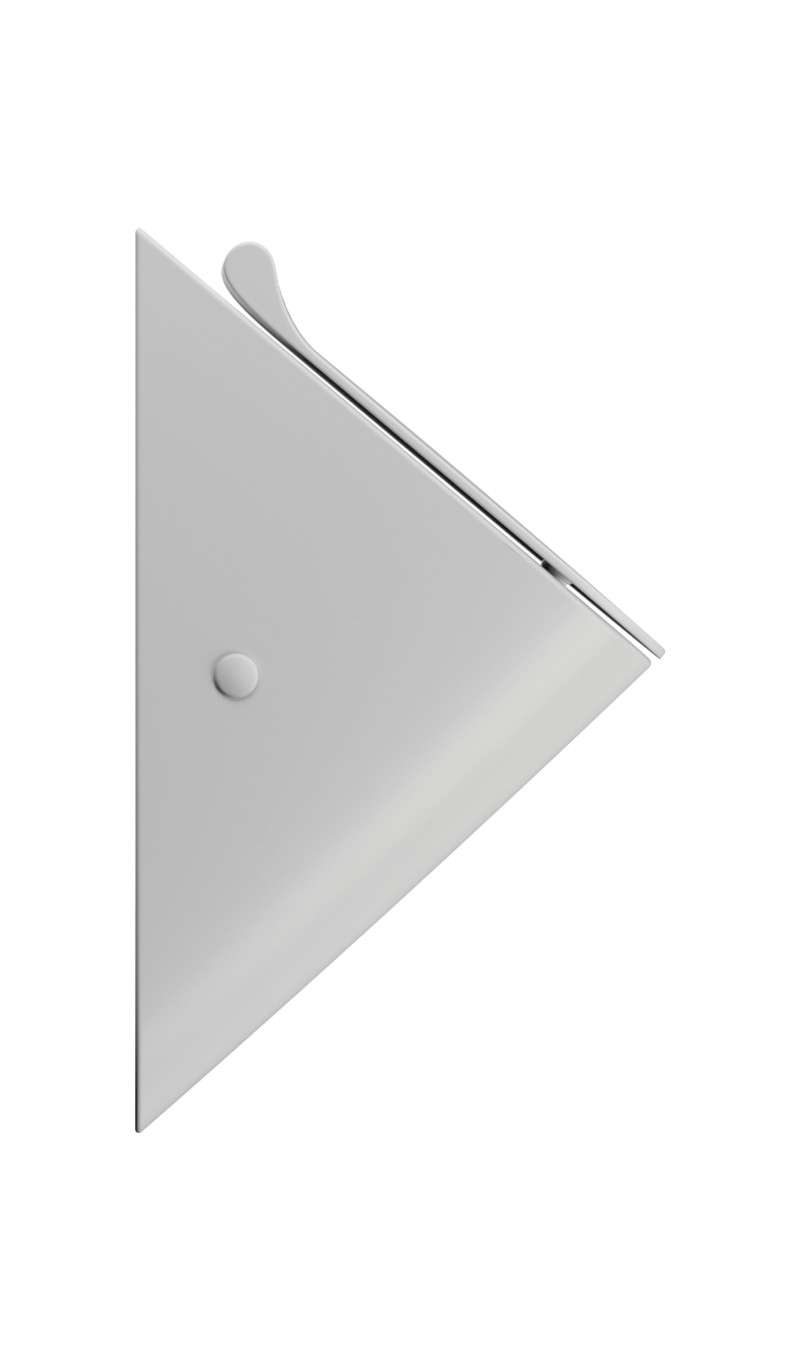 COMMUNITY urinál se zakrytým přívodem vody s otvory pro víko 31x54,5cm, bílá mat 769609