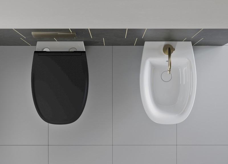 MODO bidet závěsný, 37x54cm, bílá ExtraGlaze 8465111