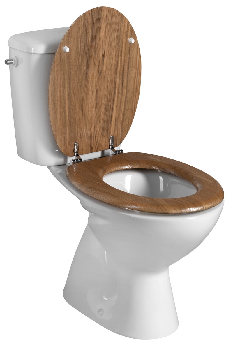 AQUALINE WC sedátko, dub 1705-10