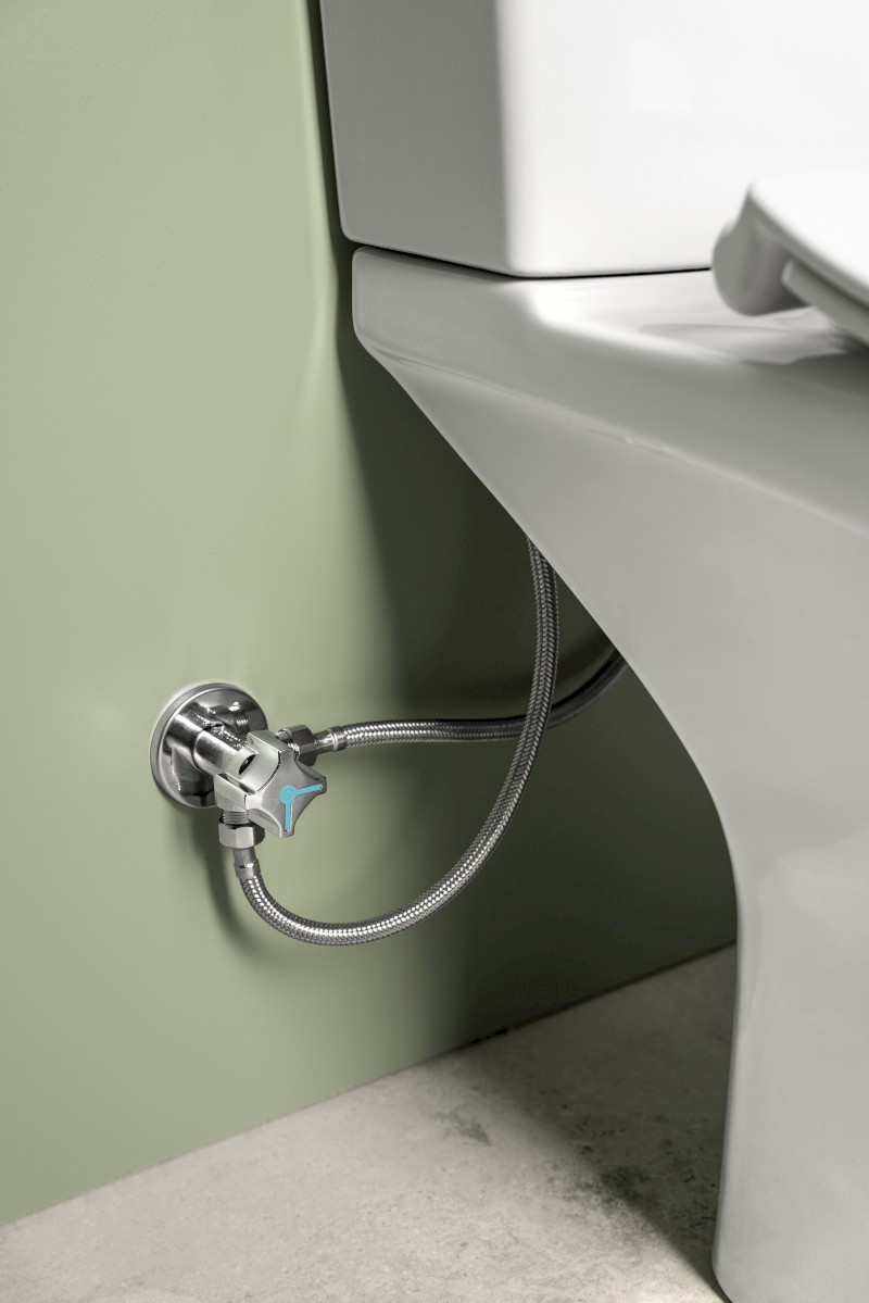 KAIRO CLEANWASH WC kombi s bidet. sprškou, zadní odpad, bílá PC106