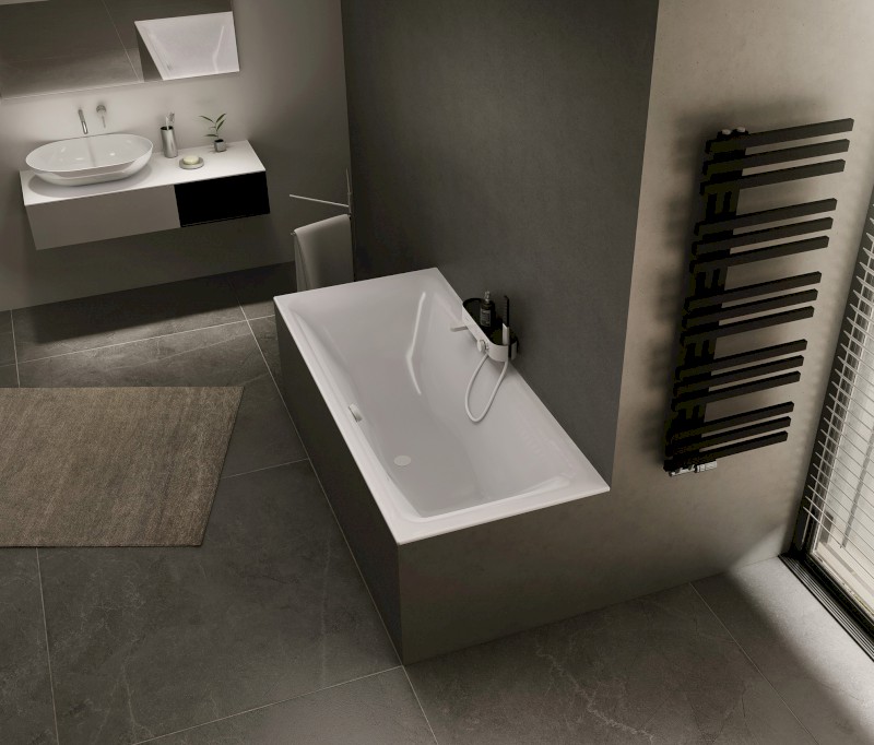 KALDERA obdélníková vana 180x80x40cm, bílá 60611