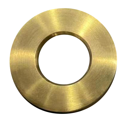 Kovová krytka přepadu umyvadla, 30mm, zlato mat AR919