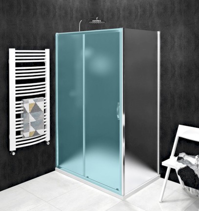 SIGMA SIMPLY boční stěna 800 mm, sklo Brick GS4380