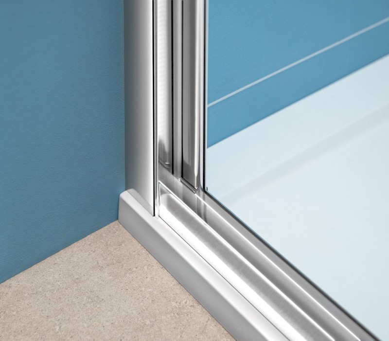 EASY sprchové dveře skládací 800mm, čiré sklo EL1980