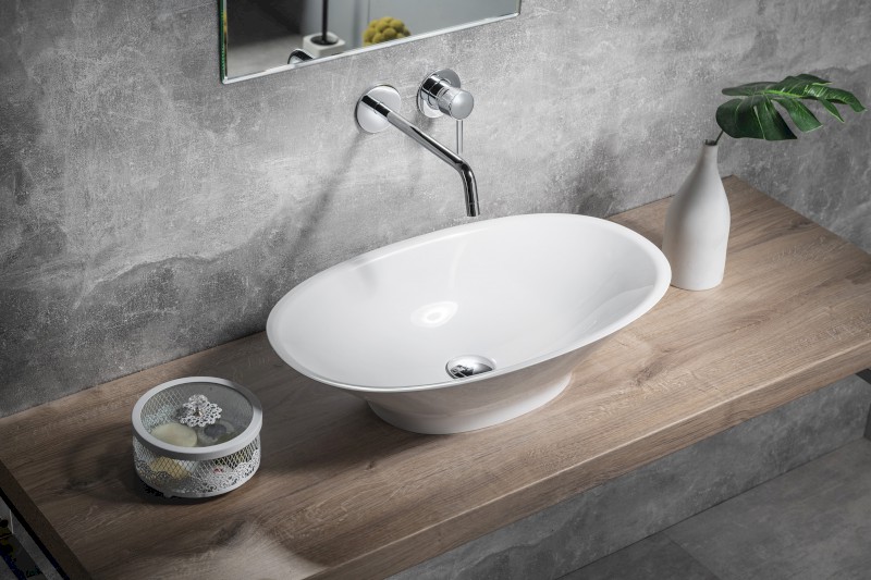 RHAPSODY podomítková dvouprvková umyvadlová baterie, chrom 5553