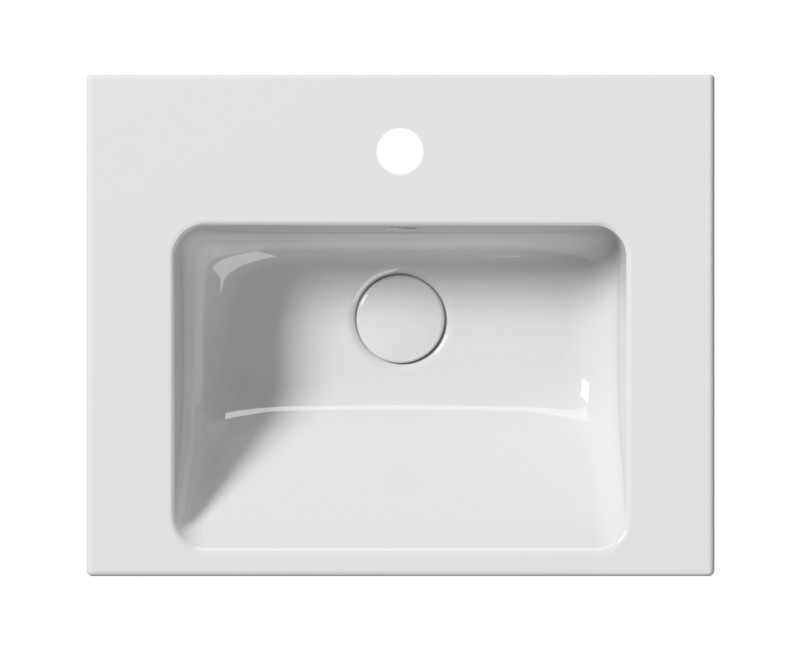 NORM keramické umyvadlo 50x40cm, bílá ExtraGlaze 8638111