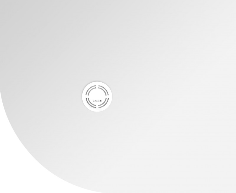 FLEXIA vanička z litého mramoru čtvrtkruh, s možností úpravy rozměru, 110x90cm, R550, pravá 91361