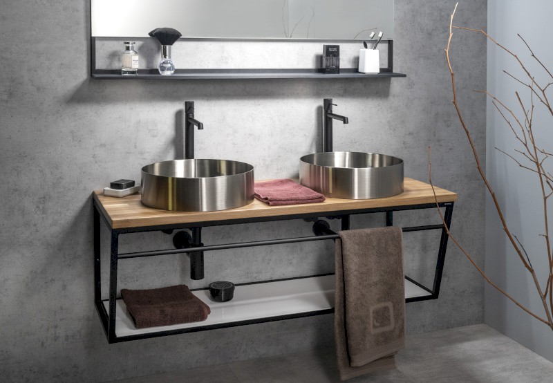 WOODY deska 1206x28x463mm, masiv přírodní dub WDS120-70