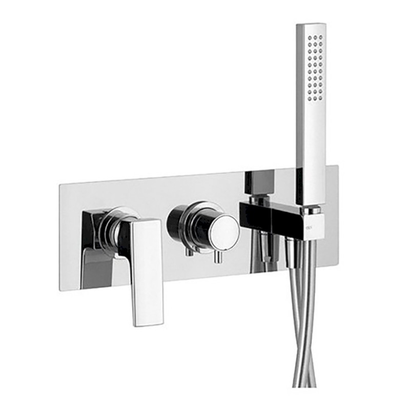 DIMY podomítková sprchová baterie s ruční sprchou, 2 výstupy, chrom DM142