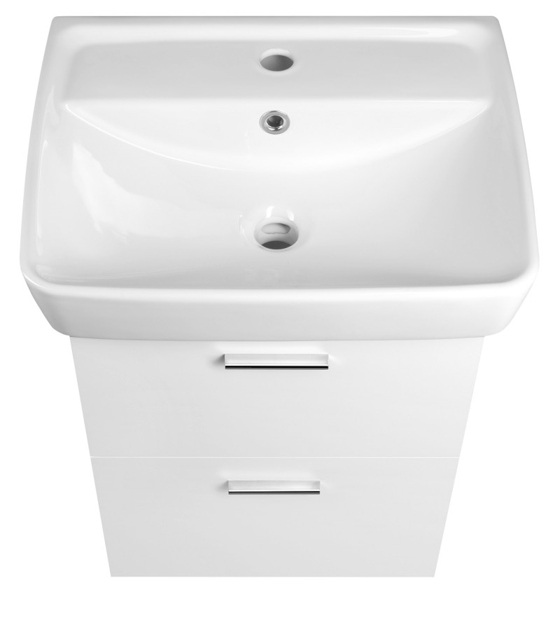 ZOJA umyvadlová skříňka zásuvková 41,5x50x35,5cm, bílá 56374