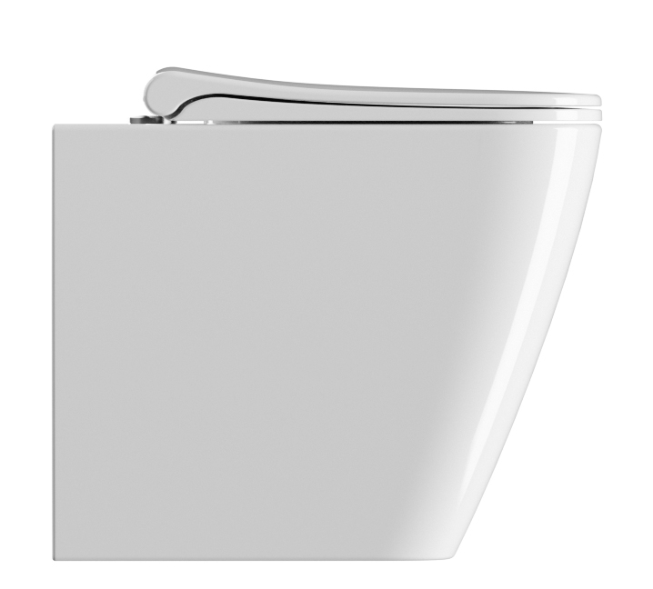 NUBES WC mísa stojící, Swirlflush, 35x52cm, spodní/zadní odpad, bílá ExtraGlaze 961011