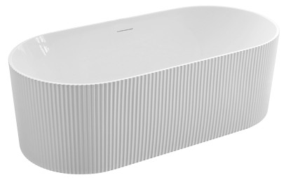 TURIA STRIP volně stojící vana 170x80cm, bílá E2780