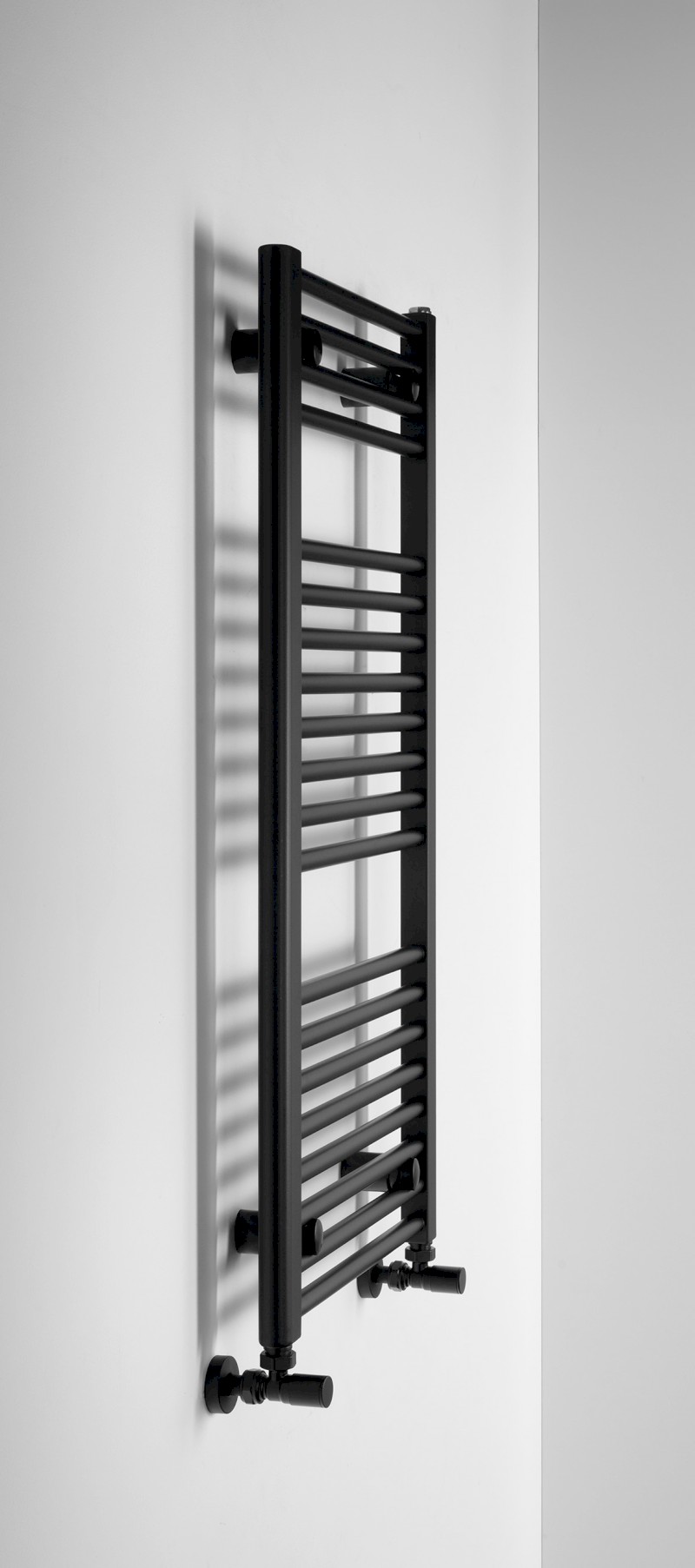 DIRECT otopné těleso s bočním připojením 450x960mm, černá mat ILR94B