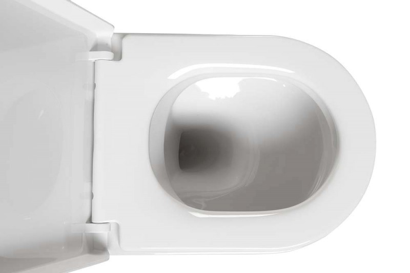 MODIS závěsná WC mísa, 36x52cm, bílá MD001