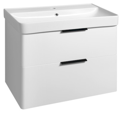 DENEB umyvadlová skříňka 77,3x55x42,4cm, bílá mat DN280