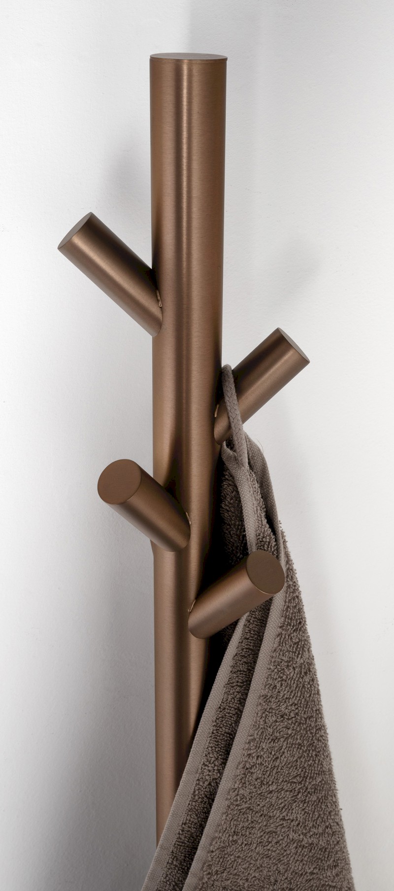 PASADOR elektrický sušák ručníků, kulatý, 150x1500 mm, 30 W, měď mat ER175PG