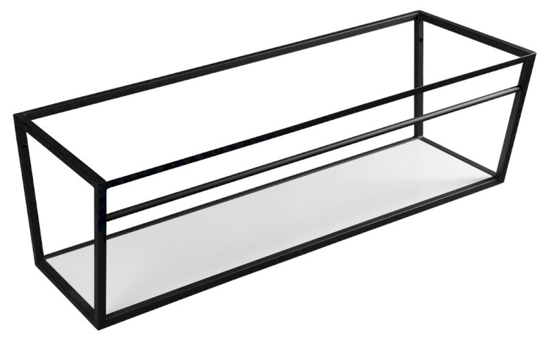 SKA konzole s policí 1200x400x460mm, černá mat SKA104