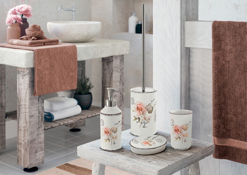 CLOTHILDE dávkovač mýdla na postavení, keramika CI8002