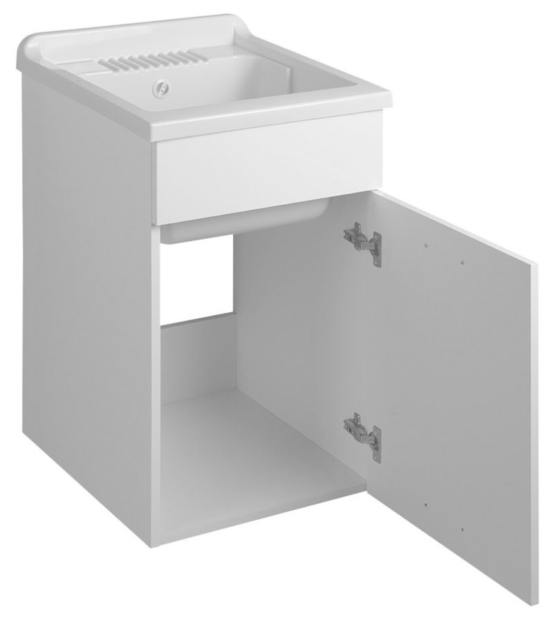 Skříňka pod výlevku 43x70x49,6cm, bílá 57034