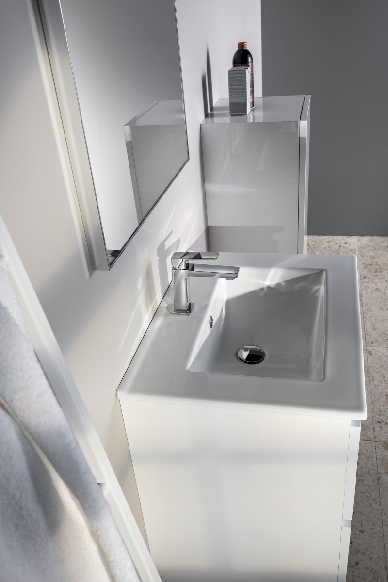 EZARA umyvadlová skříňka 59,2x64x46cm, borovice rustik EZ601-1616