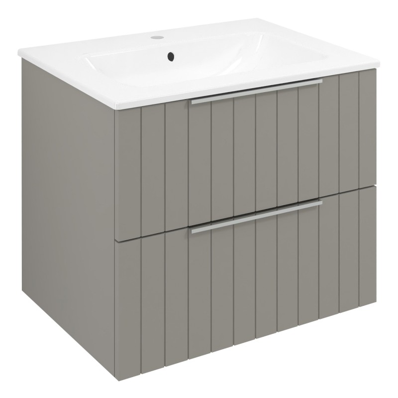 CIRASA STRIP umyvadlová skříňka 59,2x52x46cm, agila CR611-4343S