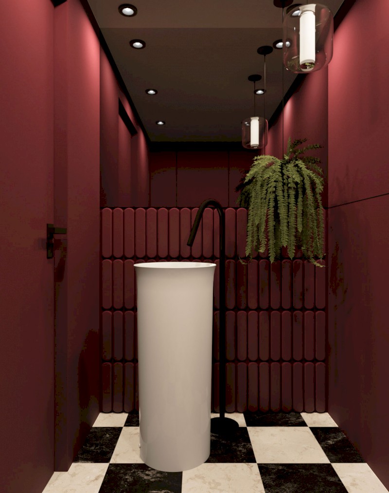 THE NEW YORKER keramické umyvadlo volně stojící, 40x89x40cm, bílá 564601