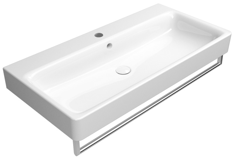 SAND keramické umyvadlo 100x50 cm, bílá ExtraGlaze 9023111